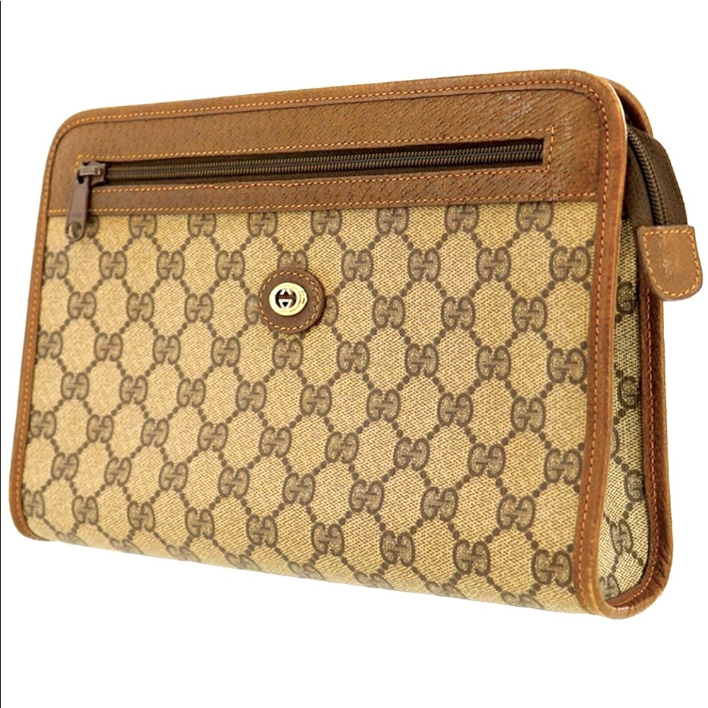 100% authentic GUCCI vintage pouch clutch